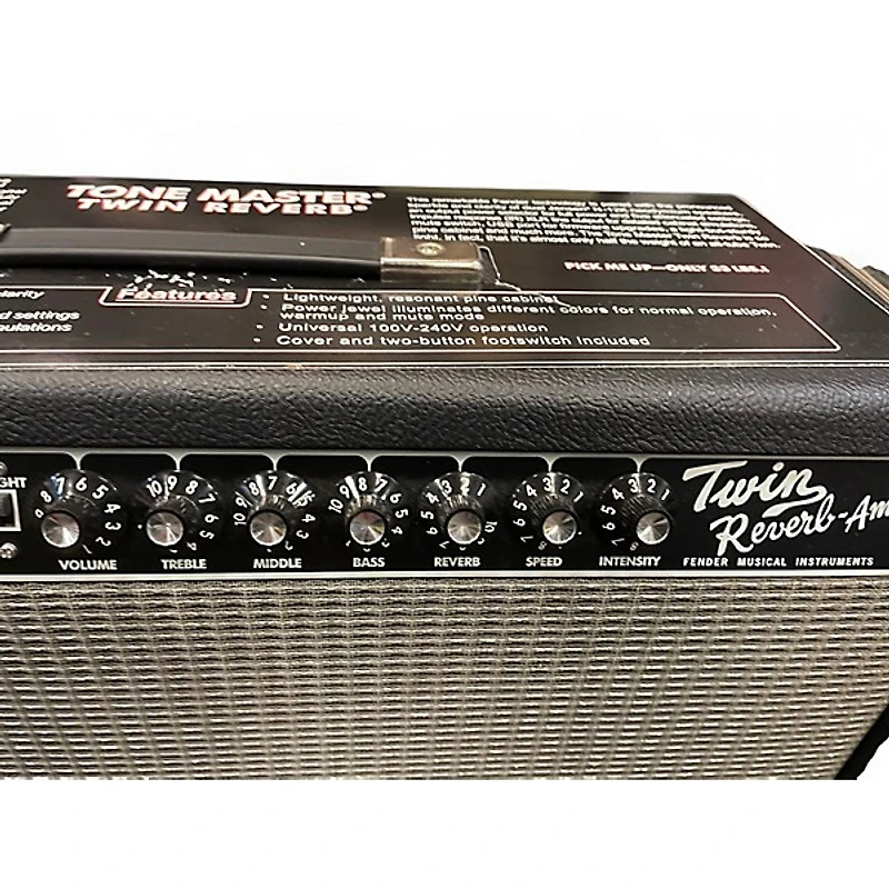 Used Fender Twin Reverb 2x12 Tube Guitar Combo Amp