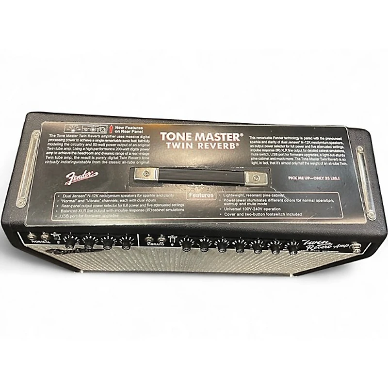 Used Fender Twin Reverb 2x12 Tube Guitar Combo Amp