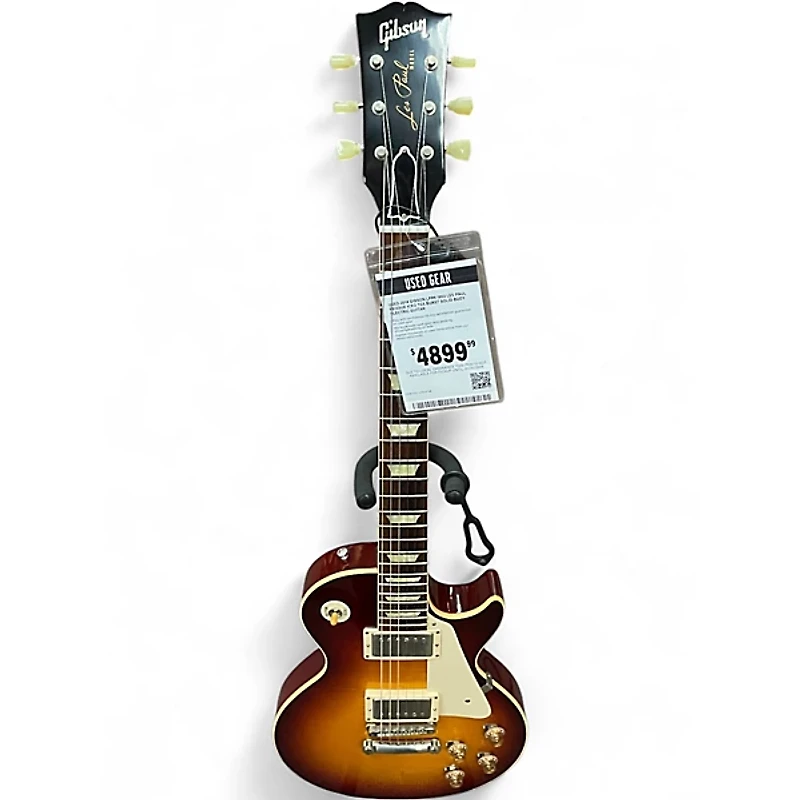 Used 2014 Gibson LPR9 1959 Les Paul Reissue ICED TEA BURST Solid Body Electric Guitar