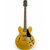 Used Epiphone ES335 Gold Hollow Body Electric Guitar