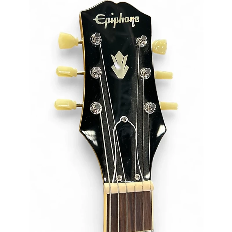 Used Epiphone ES335 Gold Hollow Body Electric Guitar