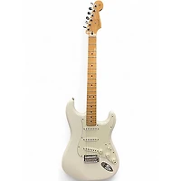 Used Fender Player Stratocaster Pearl White Solid Body Electric Guitar