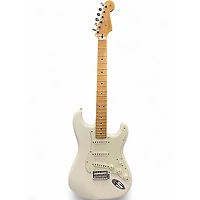 Used Fender Player Stratocaster Pearl White Solid Body Electric Guitar