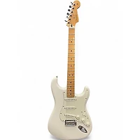 Used Fender Player Stratocaster Pearl White Solid Body Electric Guitar