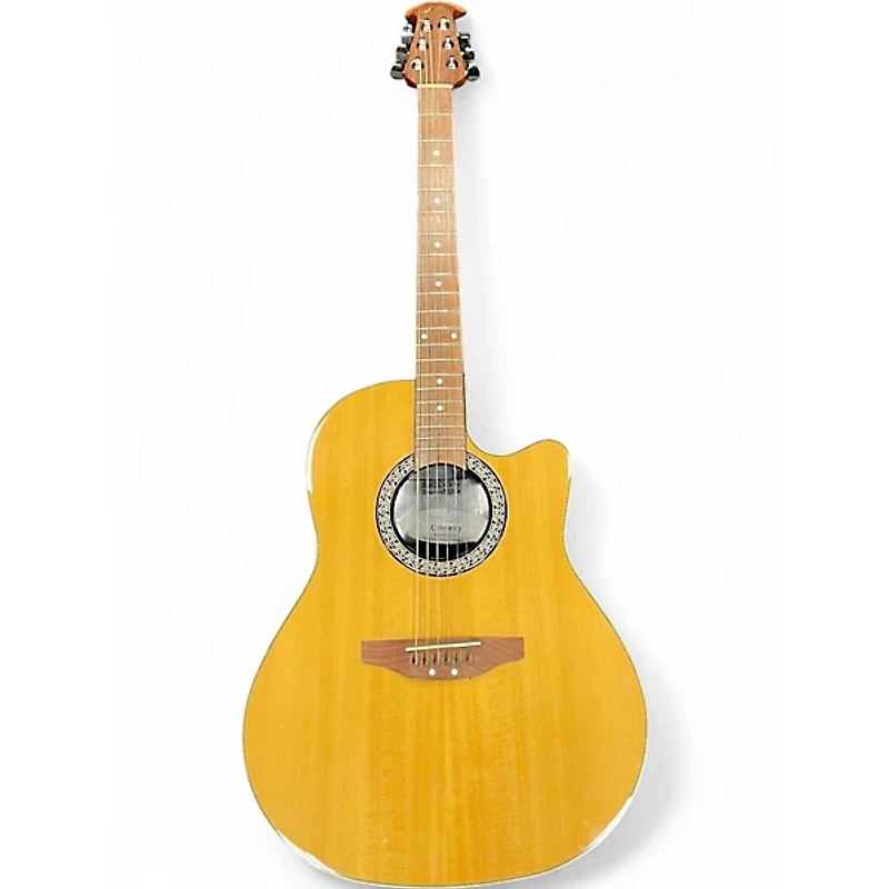 Used Ovation CC026 Celebrity Natural Acoustic Electric Guitar