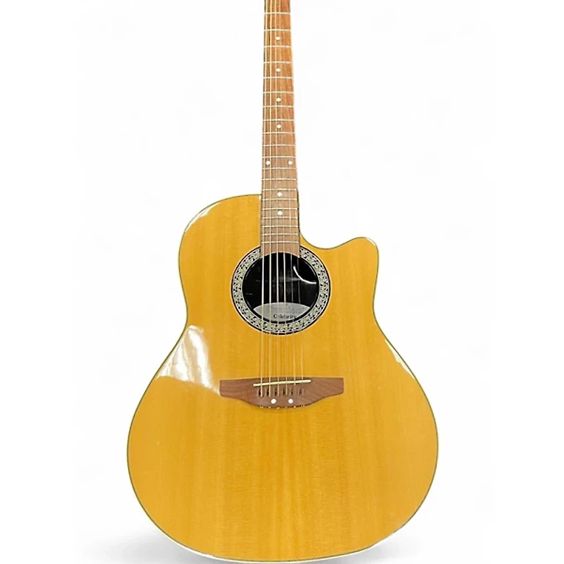 Used Ovation CC026 Celebrity Natural Acoustic Electric Guitar