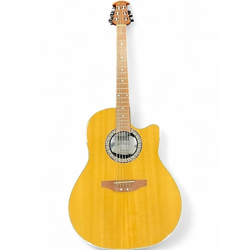 Used Ovation CC026 Celebrity Natural Acoustic Electric Guitar
