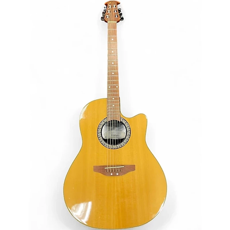 Used Ovation CC026 Celebrity Natural Acoustic Electric Guitar