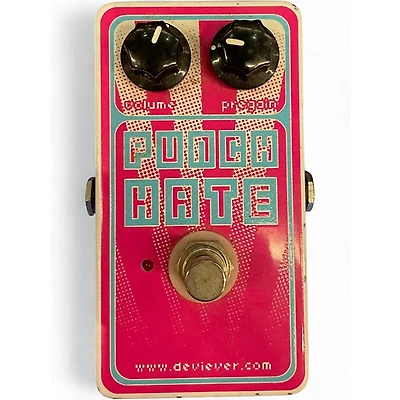 Used Devi Ever PUNCH HATE Effect Pedal