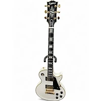 Used Epiphone INSPIRED BY GIBSON LES PAUL CUSTOM WHITE Solid Body Electric Guitar