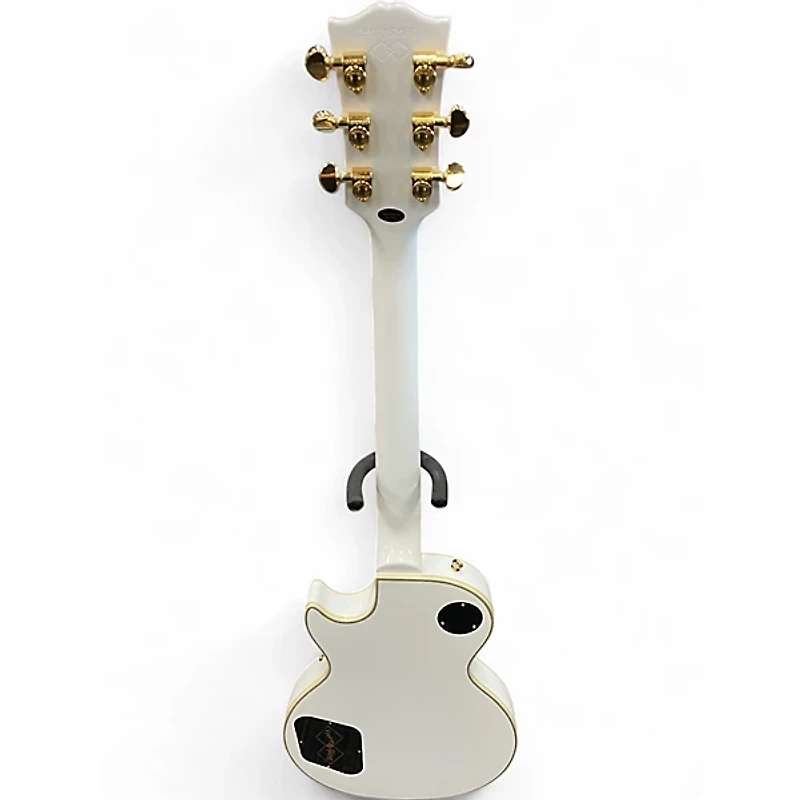 Used Epiphone INSPIRED BY GIBSON LES PAUL CUSTOM WHITE Solid Body Electric Guitar