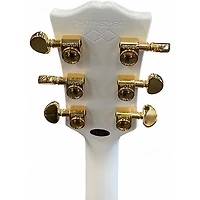 Used Epiphone INSPIRED BY GIBSON LES PAUL CUSTOM WHITE Solid Body Electric Guitar