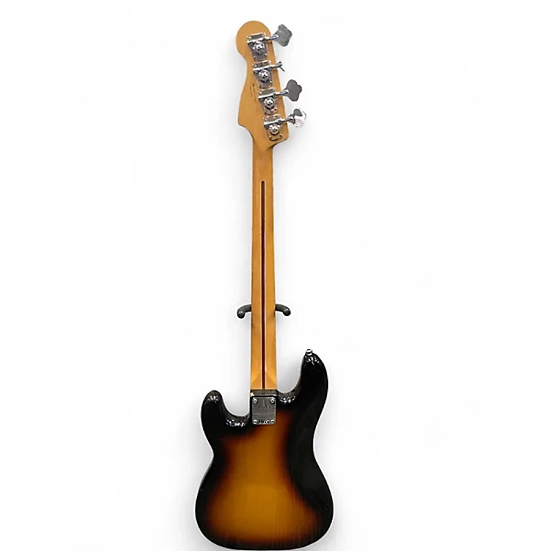 Used Fender Standard Precision Bass Brown Sunburst Electric Bass Guitar