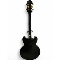 Used Epiphone Sheraton II Ebony Hollow Body Electric Guitar