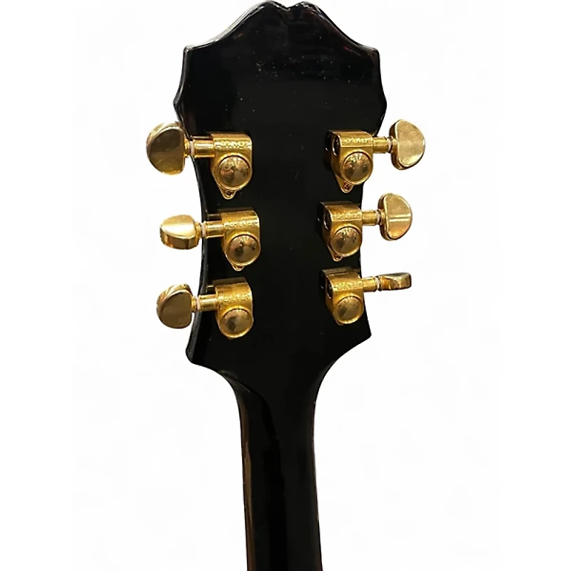 Used Epiphone Sheraton II Ebony Hollow Body Electric Guitar