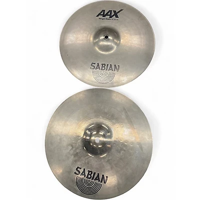 Used SABIAN 14in XS20 Rock Hi Hat Pair Cymbal