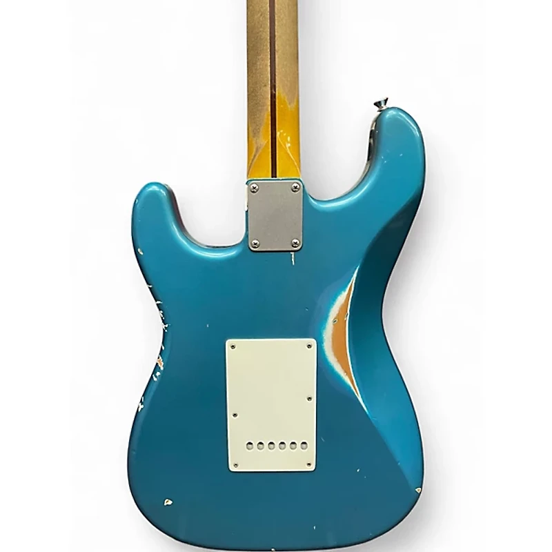 Used Nash Guitars S57 Blue Solid Body Electric Guitar