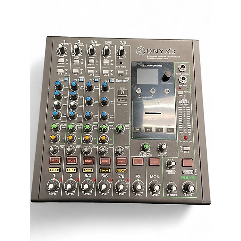 Used Mackie ONYX 8 Unpowered Mixer