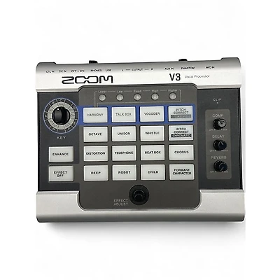 Used Zoom V3 Vocal Processor