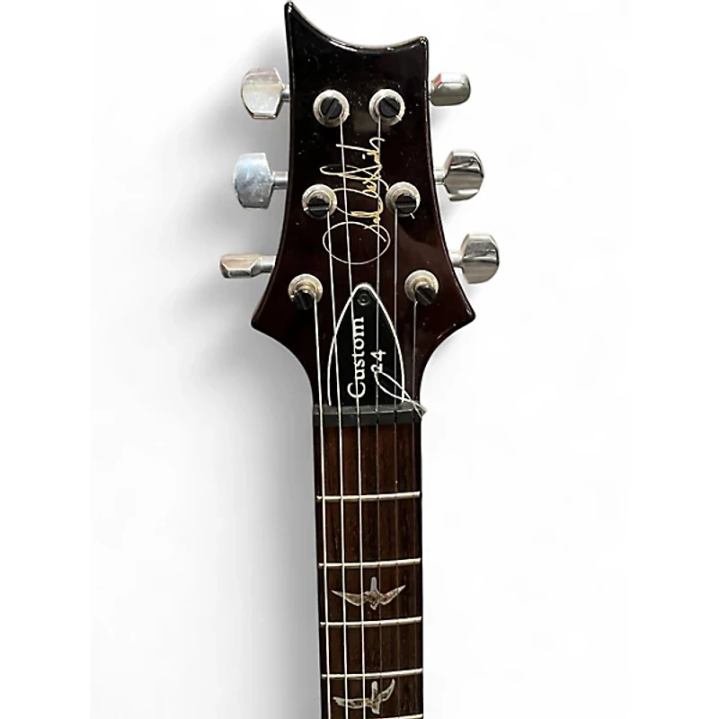 Used 2012 PRS Custom 24 BLACK GOLD Solid Body Electric Guitar
