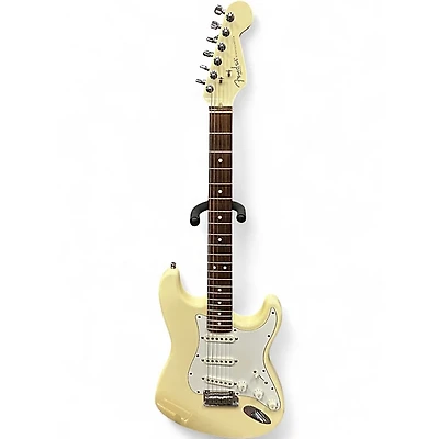 Used Fender 50th Anniversary American Stratocaster Olympic White Solid Body Electric Guitar