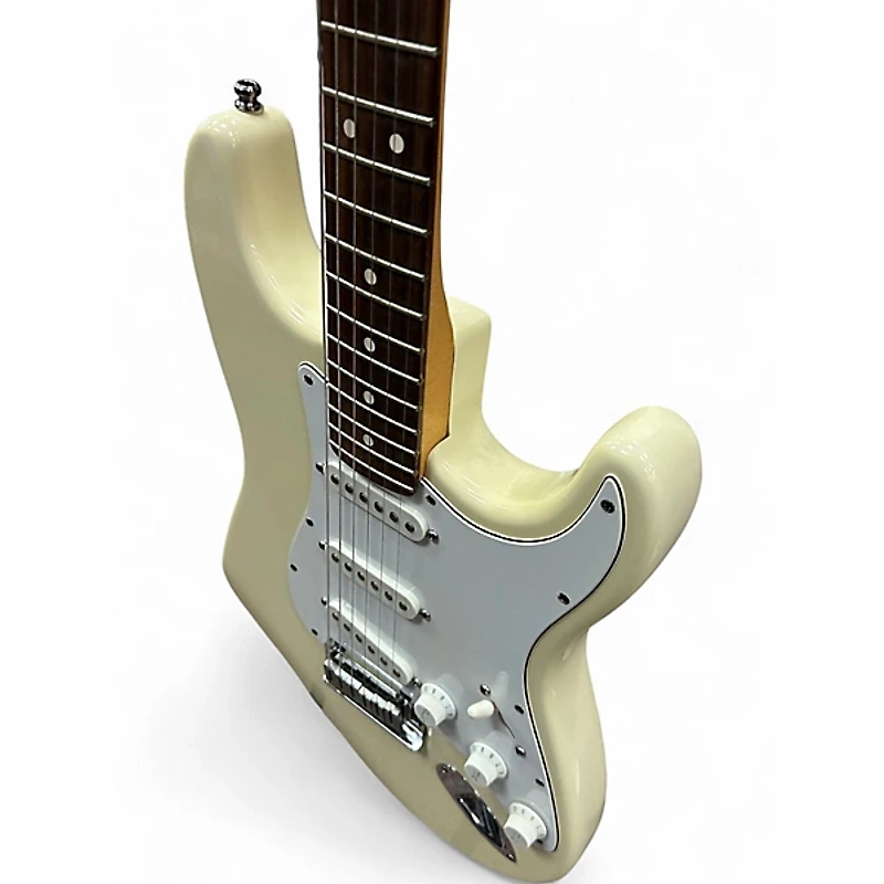 Used Fender 50th Anniversary American Stratocaster Olympic White Solid Body Electric Guitar