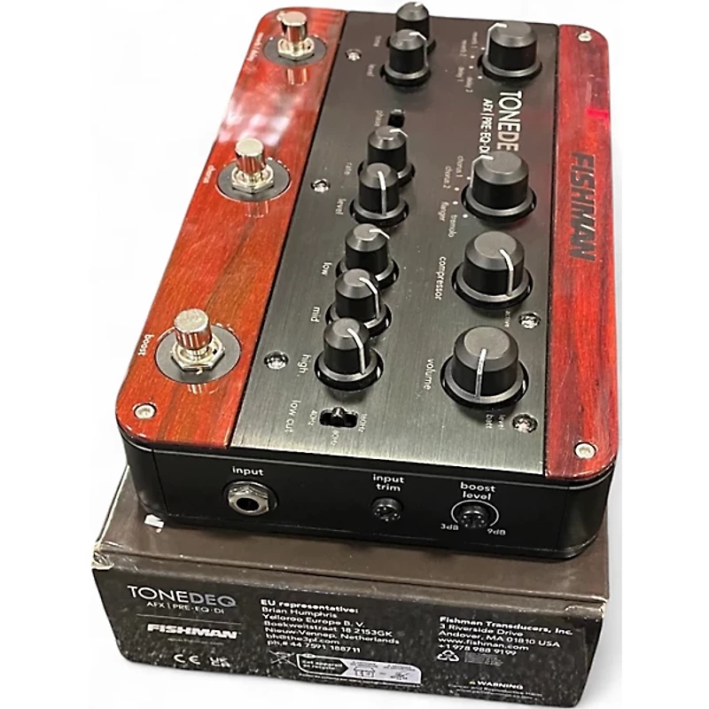 Used Fishman TONEDEQ Guitar Preamp
