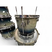 Used Mapex 5 Piece Saturn IV Studioease Ocean Turquoise Drum Kit
