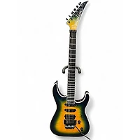 Used Jackson Pro Plus Series Soloist SLA3Q amber blue burst Solid Body Electric Guitar