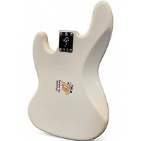 Used Fender Player Jazz Bass Alpine White Electric Bass Guitar
