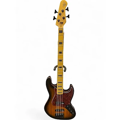 Used Michael Kelly ELEMENT 4 Vintage Sunburst Electric Bass Guitar