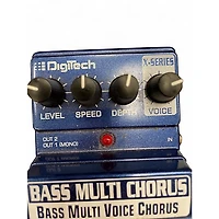 Used DigiTech XBC Bass Multi Chorus Bass Effect Pedal