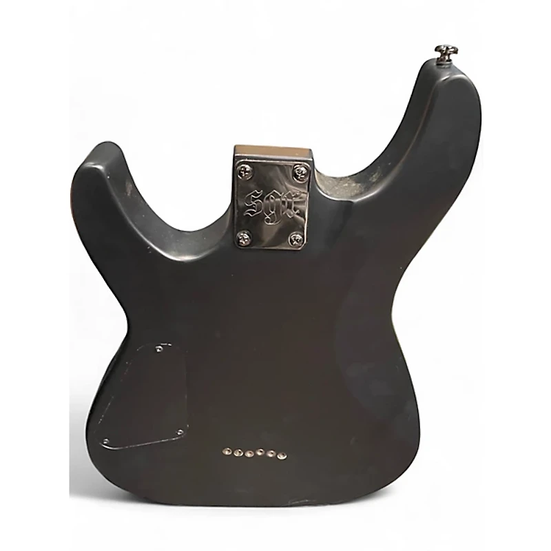 Used Schecter Guitar Research SGR C1 Black Solid Body Electric Guitar