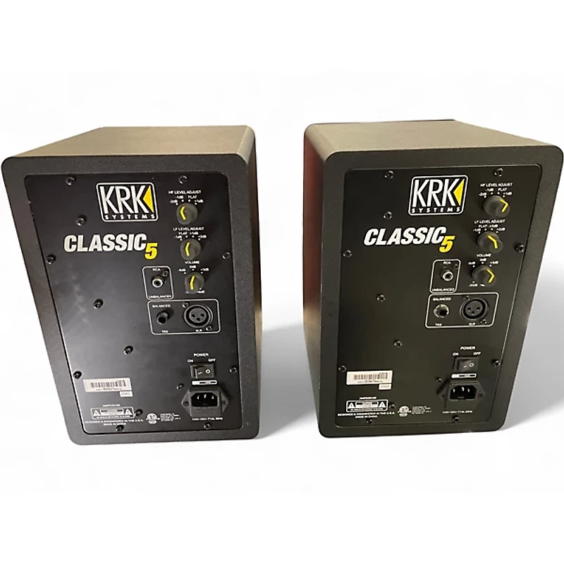 Used KRK Classic 5 Pair Powered Monitor