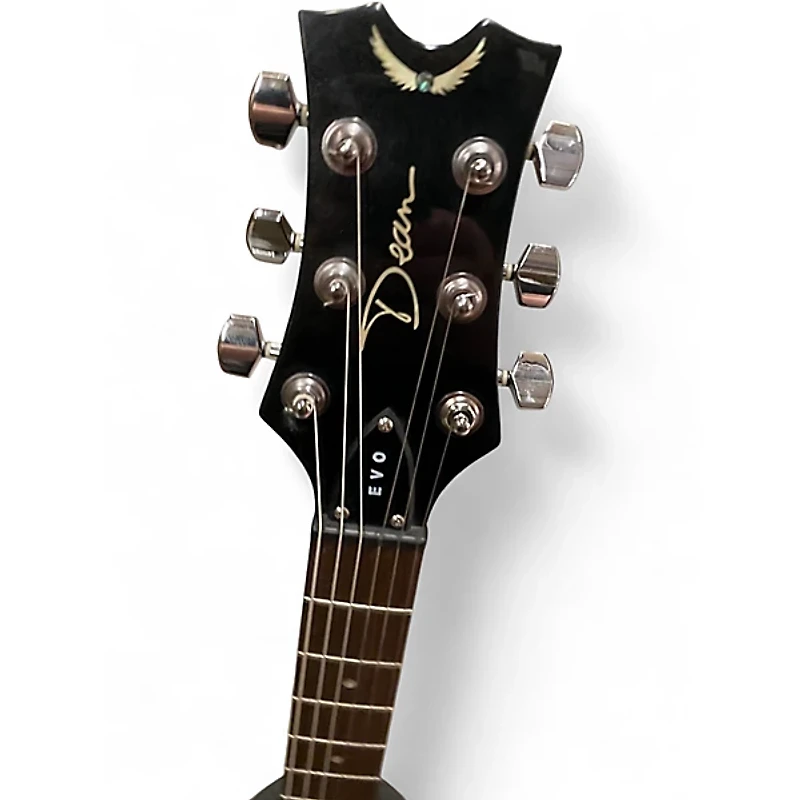 Used Dean Evo Black Solid Body Electric Guitar