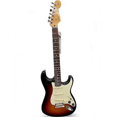 Used 2017 Fender American Professional Stratocaster SSS 3 Color Sunburst Solid Body Electric Guitar