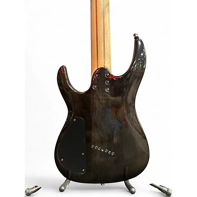 Used Legator Ninja Special 7 Charcoal Burl Solid Body Electric Guitar