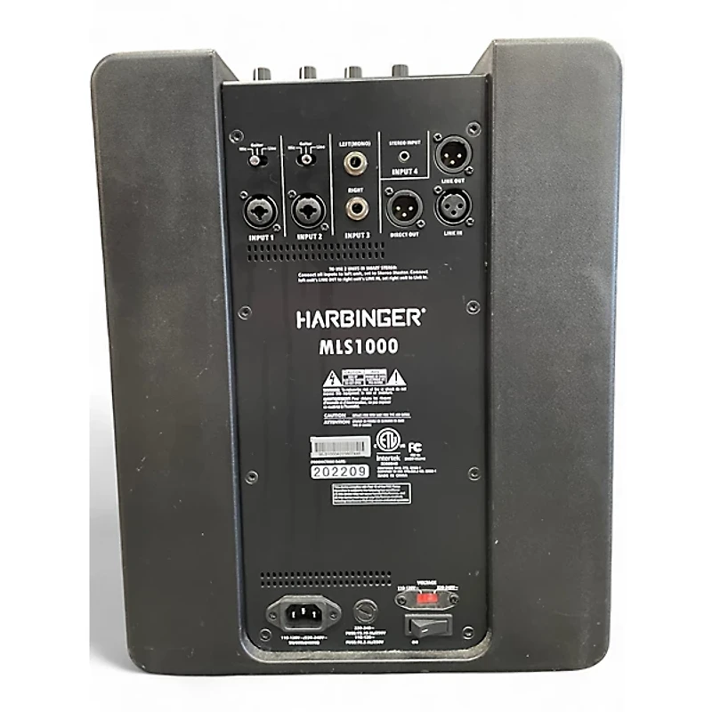 Used Harbinger MLS1000 Sound Package