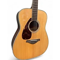 Used Yamaha FG720SL Left Handed Natural Acoustic Guitar