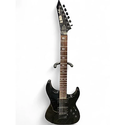 Used ESP LTD KH602 Kirk Hammett Signature Black Solid Body Electric Guitar