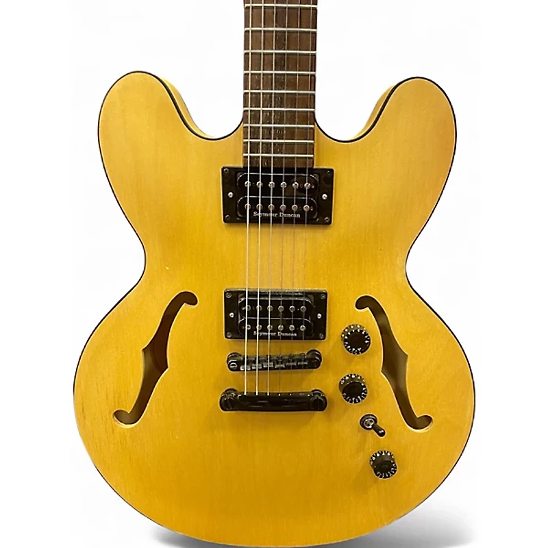 Used Epiphone Dot Studio Natural Hollow Body Electric Guitar