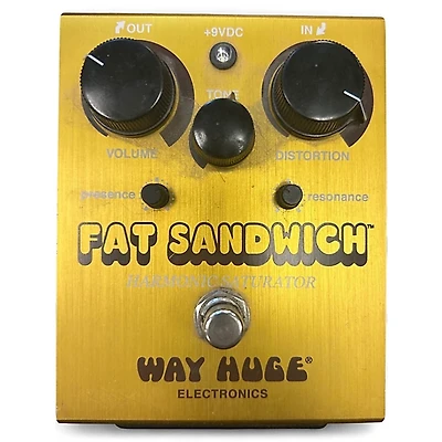 Used Way Huge Electronics WHE301 Fat Sandwich Harmonic Saturator Distortion Effect Pedal