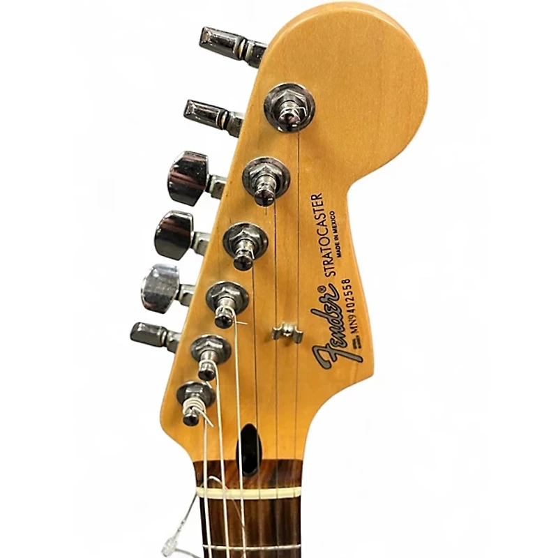 Used Fender Player Stratocaster Burgundy Solid Body Electric Guitar