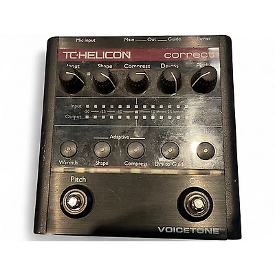 Used TC Helicon VoiceTone Correct Vocal Processor