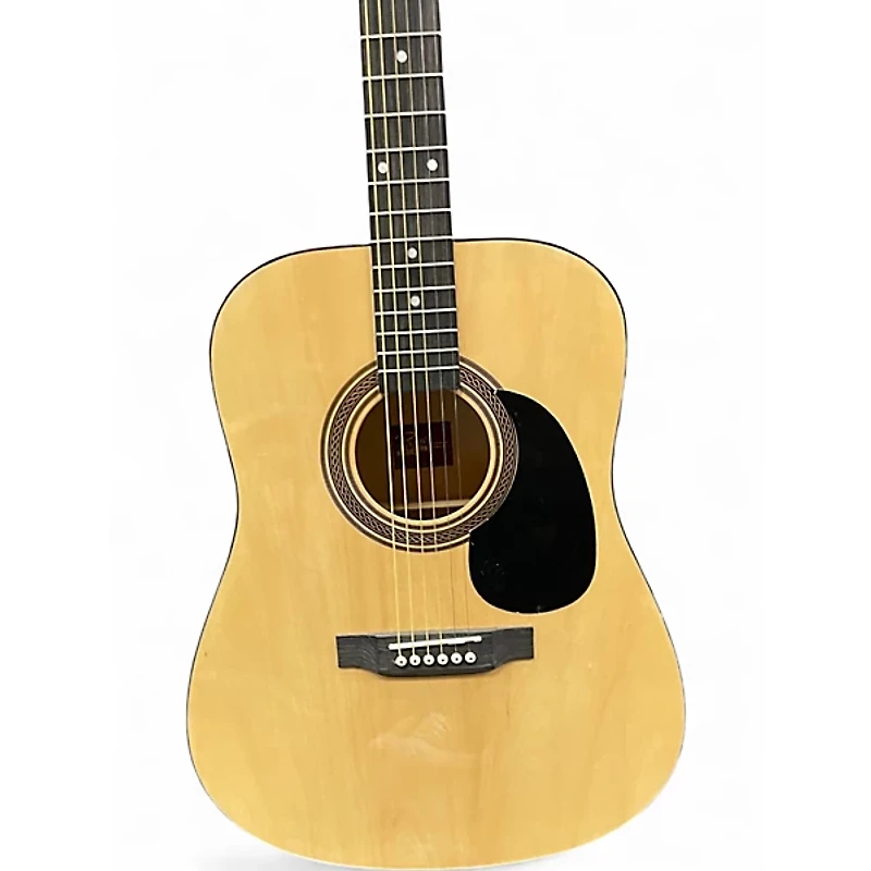 Used Rogue RA-090 Dreadnought Natural Acoustic Guitar