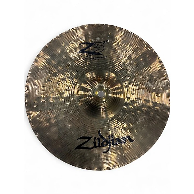 Used Zildjian 14in Z3 Mastersound Hi Hat Pair Brilliant Cymbal