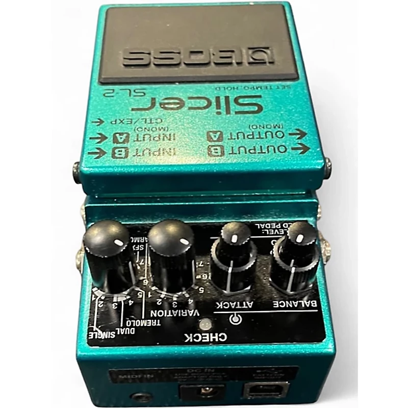Used BOSS SL20 Slicer Twin Pedal