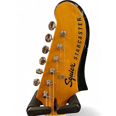 Used Squier Classic Vibe Starcaster Natural Hollow Body Electric Guitar