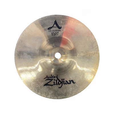 Used Zildjian 8in A Custom Splash Cymbal