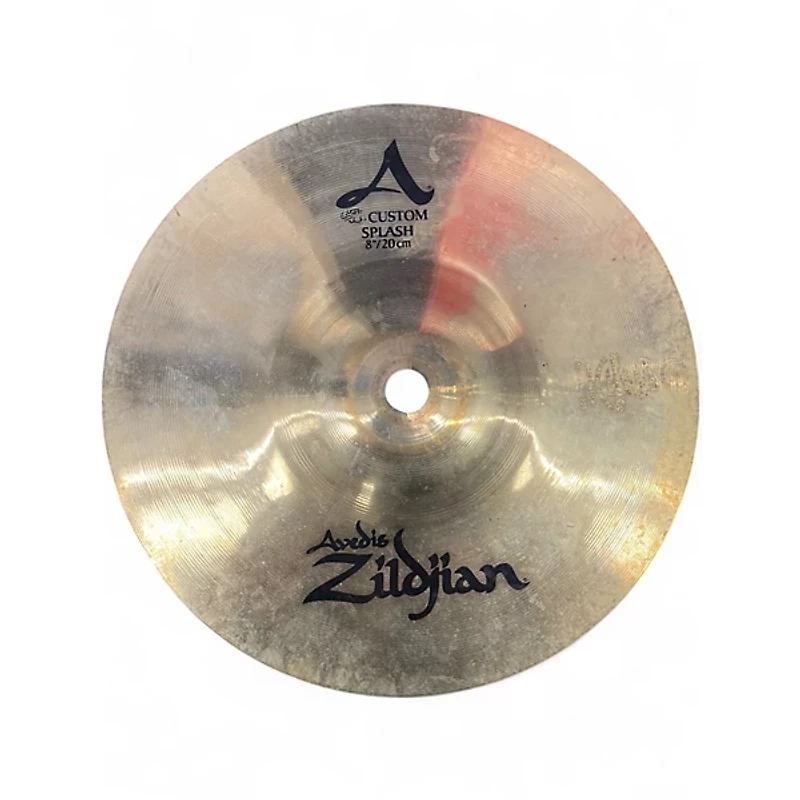 Used Zildjian 8in A Custom Splash Cymbal